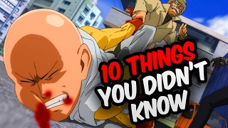 Video thumbnail of "10 Things You Didn’t Know About One Punch Man! - One Punch Man Facts & Trivia"