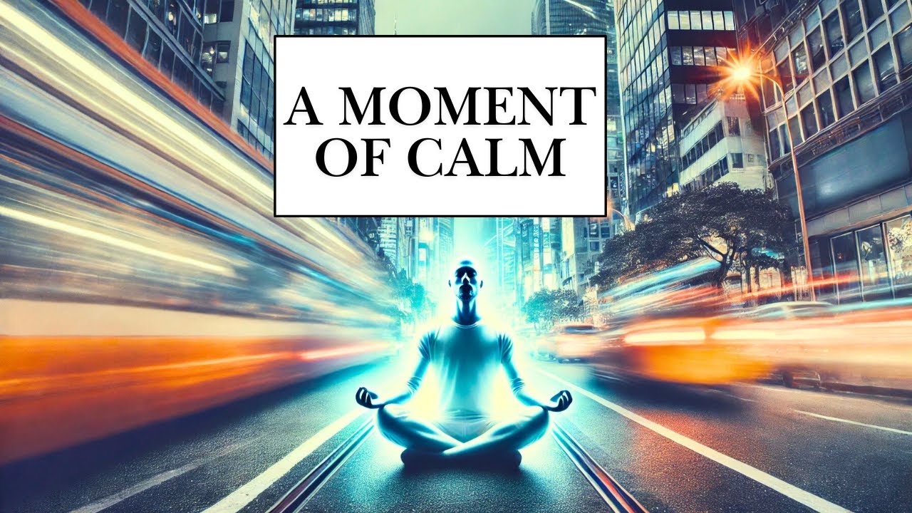 Busy Life Meditation: A Moment of Calm Amidst the Hustle - YouTube