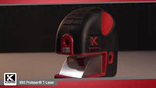 SUPERHOME CENTER DIY KAPRO 893 T LASER CLIP ON MARKING LASER