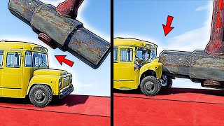 Vehicles VS Obstacle Course in BeamNG.drive