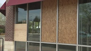 Jayland Walker grand jury decision: Some businesses forced clean up following damage during protests