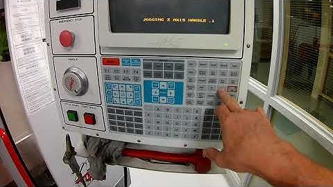 Haas VF0 Setting Tool Length Offset