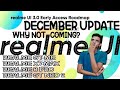 REALME UI 3.0 EARLY ACCESS DECEMBER UPDATE WHY NOT ROLLING OUT - BIG PROBLEM?
