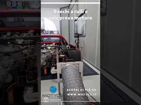 motycs banchi a rulli e sale prova motori #ferrari512bb lemans - YouTube