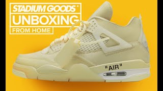 Off-White x Air Jordan 4 SP WMNS Sail •