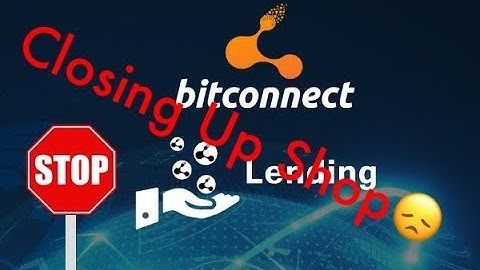 Bitconnect closing down and why
