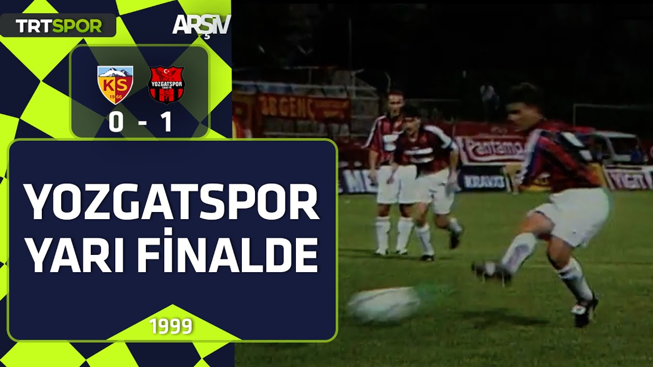 Kayserispor - Yozgatspor: 0-1 (1998-99 2.Lig Yükselme Play-Off) Yozgatspor yarı finalde
