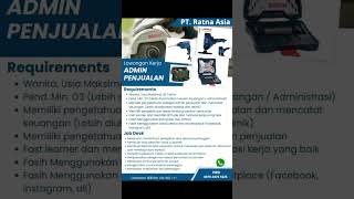 Lowongan Kerja Accounting dan Staff Purcashing Lowongan Kerja Accounting dan Staff Purcashing