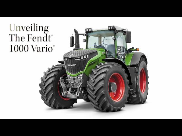 Fendt introduces new high-horsepower tractors with low engine speed concept