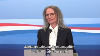 Het inleidend statement van vicepremier Fleur Agema na de ministerraad van 16 mei 2025