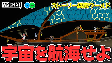 皆で協力して船を操作し、宇宙の大冒険を繰り広げるSFワールドです VRChatワールド紹介2121回目！Aether