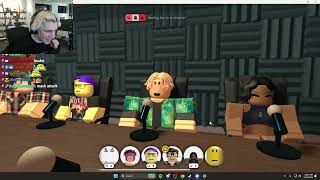 xQc is the King of Debating in Roblox