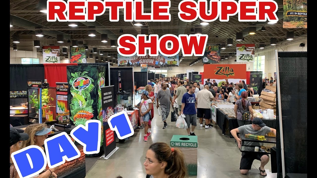 REPTILE SUPER SHOW DAY 1 YouTube