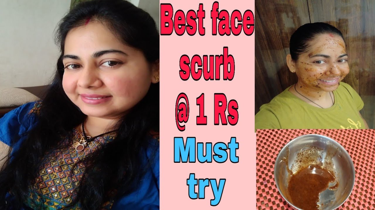 Skin whitening with coffee face pack and scrub in just 1 Rs/ Get