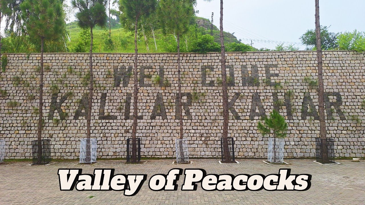 Kallar Kahar Garden Street Walk | 4k | Peaceful Nature, Lakes & Scenic Views [No Talking]