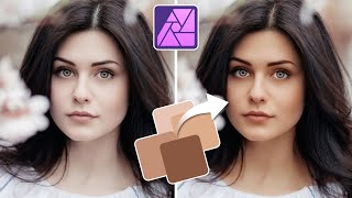 Perfekte Hauttöne erstellen - mit diesem Trick! | Affinity Photo 2 Tutorial