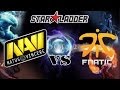 Na`Vi vs Fnatic Starladder S8 LAN SemiFinals game 2 Rus