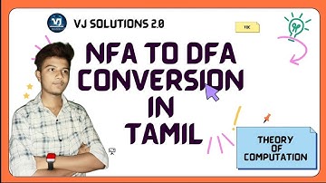 NFA to DFA Conversion in Tamil | TOC | Theory of computation