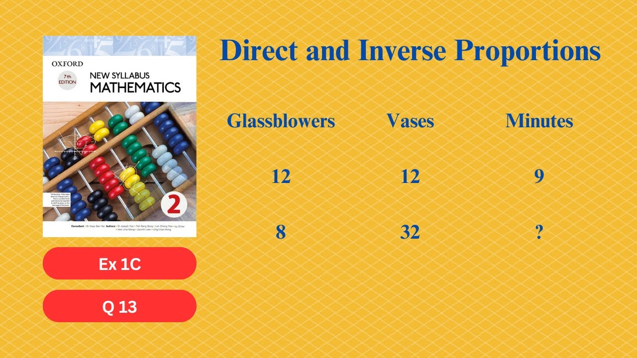 Exercise 1C Question 13 | Mathematics D2 7th Edition | IGCSE & O Level ...