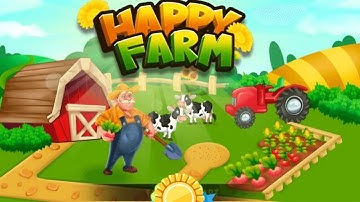 Happy farm 3d game unity source code - farming game unity template