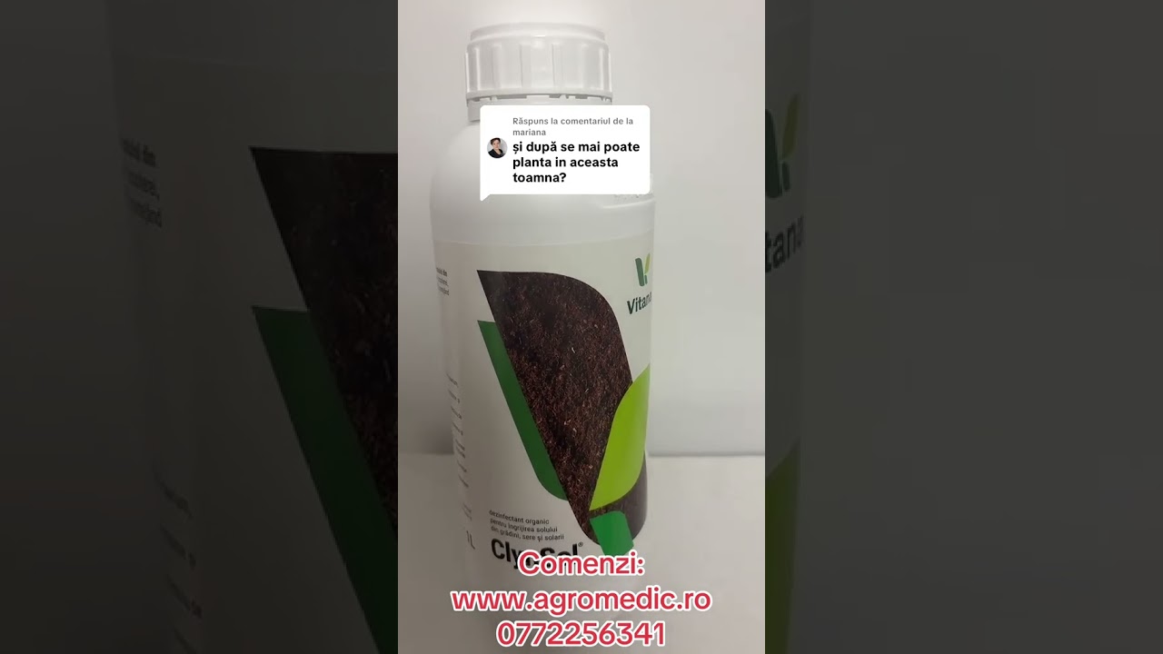 Și după dezinfectarea cu Clynsol se mai poate planta în această toamnă?  