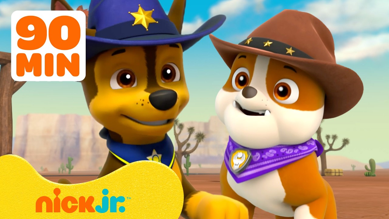 PAW Patrol | Cowboy‑Abenteuer & Wüsten‑Rettungen! 🤠🌵  Nick Jr. Deutschland