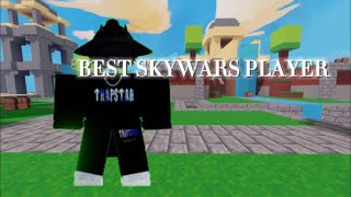 The Best Mobile Skywars Player… (Roblox BedWars)