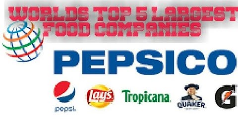 Top 10 biggest food companies in the world