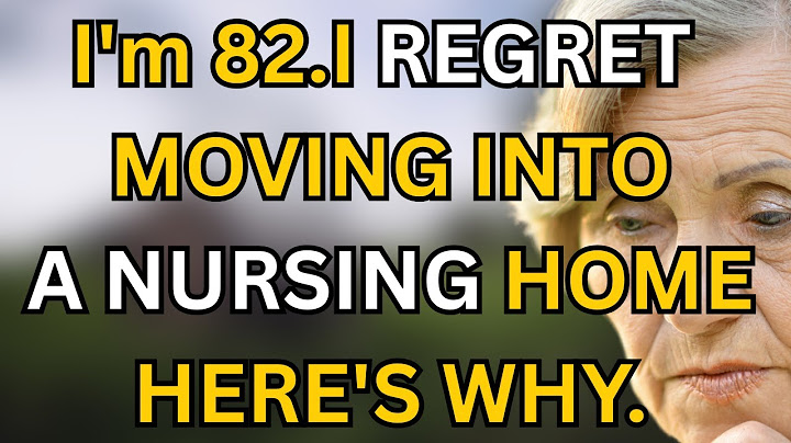 Why I Regret Moving into a Nursing Home – 5 Hard Truths You Must Know! elderly wisdom