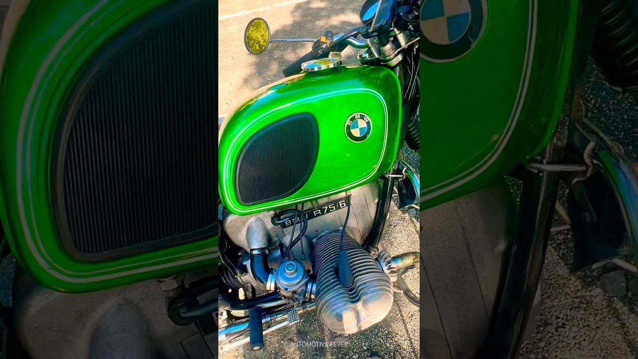 BMW R75/6 – The Most Powerful Vintage Bike in the World? 🏍️🔥 