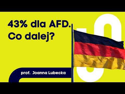 AfD won in Saxony-Anhalt. What does this mean for Germany and Poland? | Prof. Joanna Lubecka