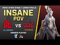 [ Insane ] CRAZY on Echo | All Gamers vs JD Gaming | OWCS China Stage 1 Lower Finals