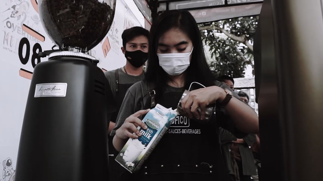 latte art throwdown 2020 2nd anniversary Overtime Coffee ciamis