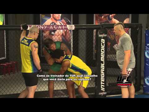 Vídeo: UFC welterweight Johny Hendricks em uma super luta Chris Weidman