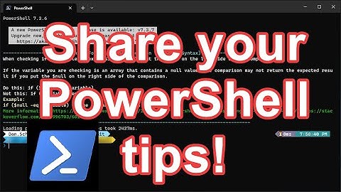 PowerShell tiPS module - How to add your PowerShell tips to share them with the world
