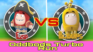Pirate Fuse vs Bubbles | Oddbods Turbo Run | Gameplay | Games Walkthrough