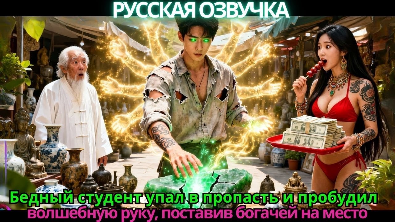 Бедный студент упал в пропасть и пробудил волшебную руку, поставив богачей на место