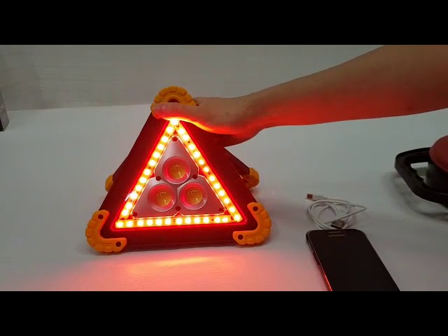 Led Car Reflector Triangles