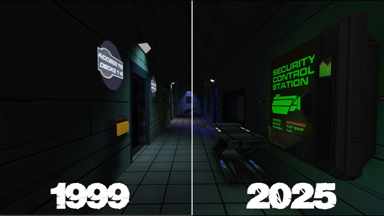 Сравнение и анализ System Shock 2 Remaster