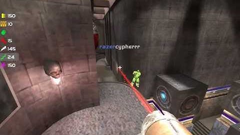 Vo0 vs cypher quake live quakecon08 dm6 p2o2