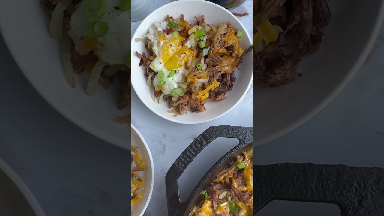 BBQ Pulled Pork Hash 