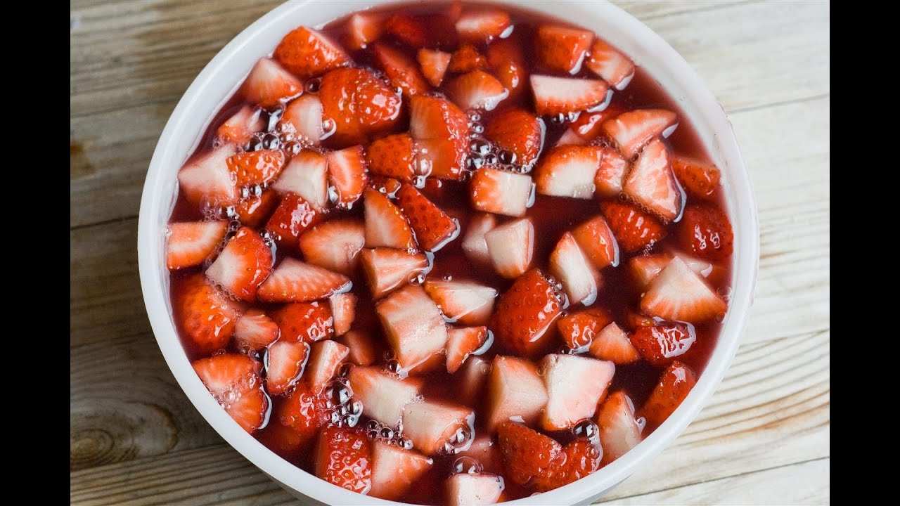 How to make Summer Fruits Red Wine Jelly YouTube