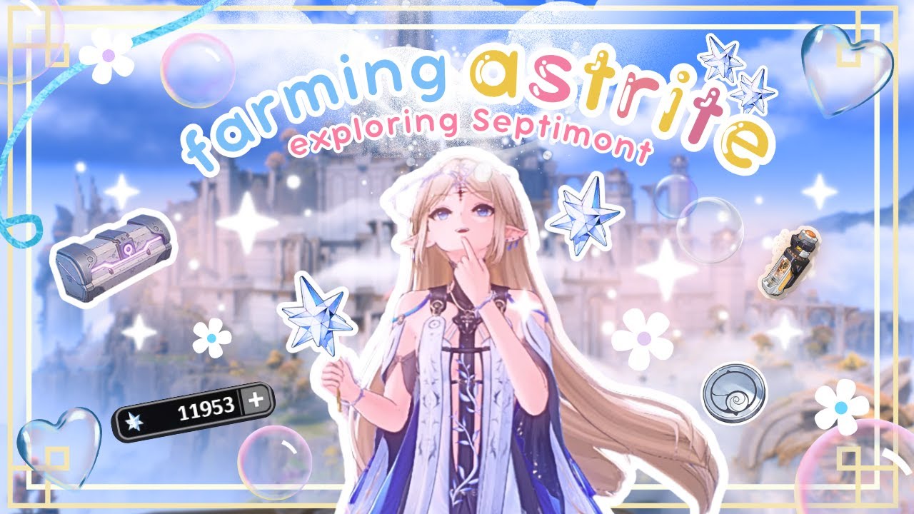 🎀🤍Farming for Astrite💎₍ᐢ•༝•⑅ᐢ₎ദ⸒⸒♡exploring Septimont✨| °•୨୧ cozy wuthering waves gameplay•୨୧•°|