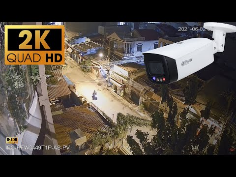 Trực Tiếp: Demo hình ảnh DH-IPC-HFW3449T1P-AS-PV camera Dahua Phần 1
