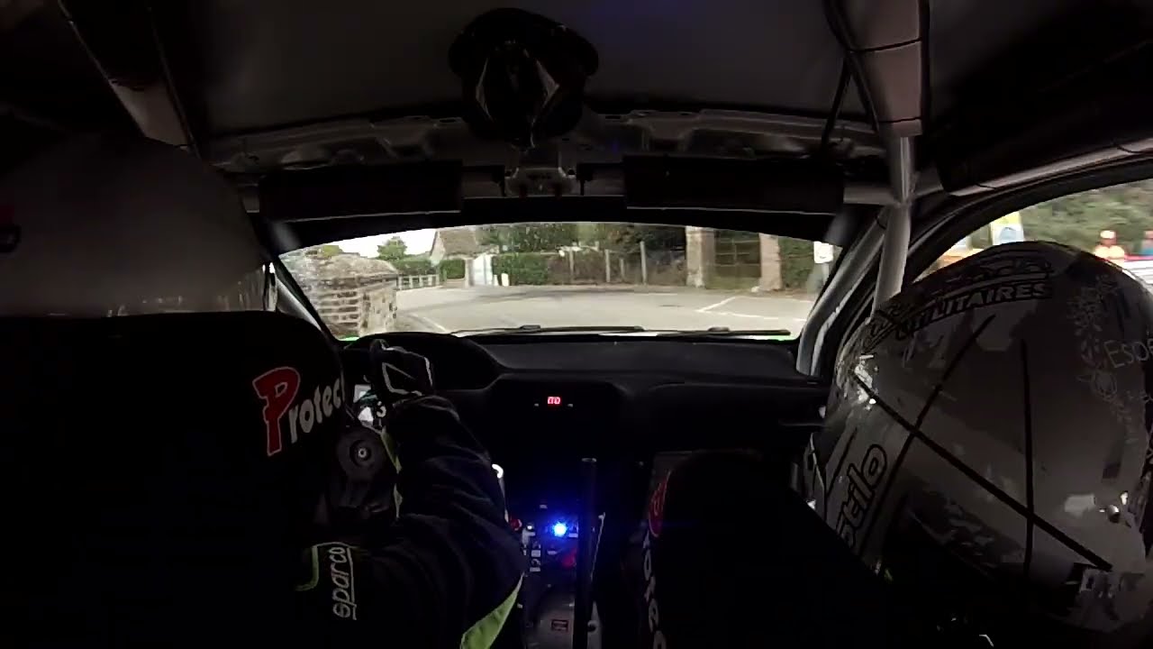 Rallye Elbeuf 2023 ES 3 BRION Romain DUBOS Morgan 208 F2014