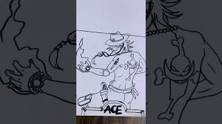 Portgas D Ace #onepiece #portgasdace #ace #sketch
