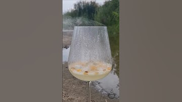 Piranha - dissolving organics in sulfuric acid and hydrogen peroxide #chemicalreaction