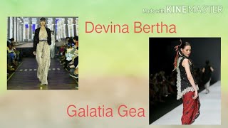 Devina Bertha dan Galatia Gea || Indonesia's Next Top Model Cycle 1
