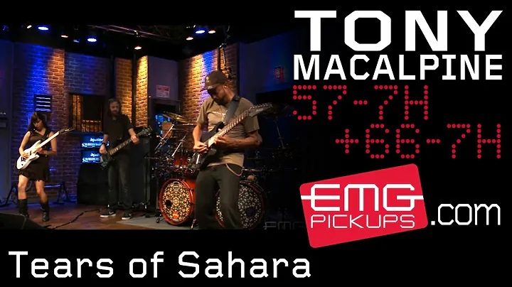 Tony MacAlpine and band perform "Tears of Sahara" ...