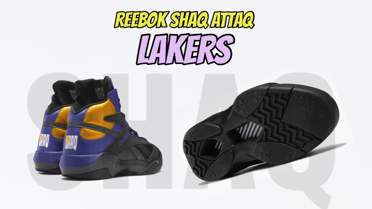 reebok shaq attaq lakers